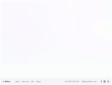 Tablet Screenshot of joemillion.com